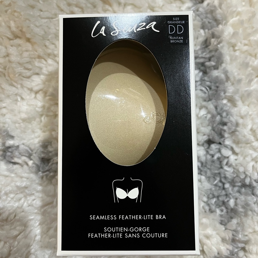 La Senza Sun Tan Bronze Seamless Feather-Lite Bra Size DD